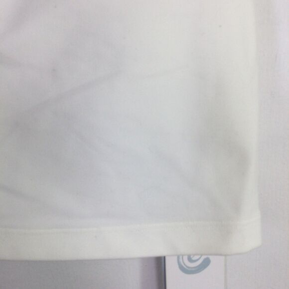 Calme Womens Cross Back Cami Top Sleeveless Comfortable White Size Medium NWT - Picture 3 of 16